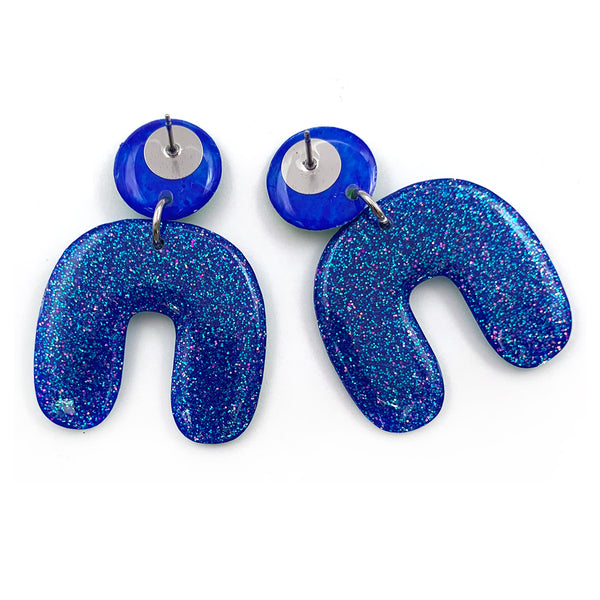 Ink + Resin Earring · Archie · 54