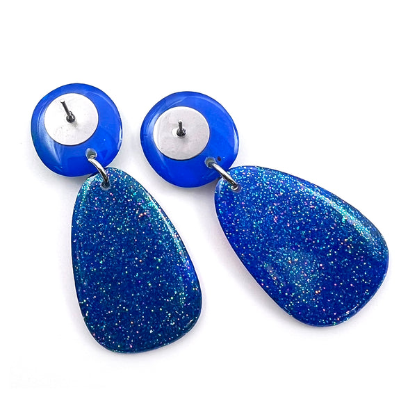 Ink + Resin Earring · Bonnie · Seaside · 64