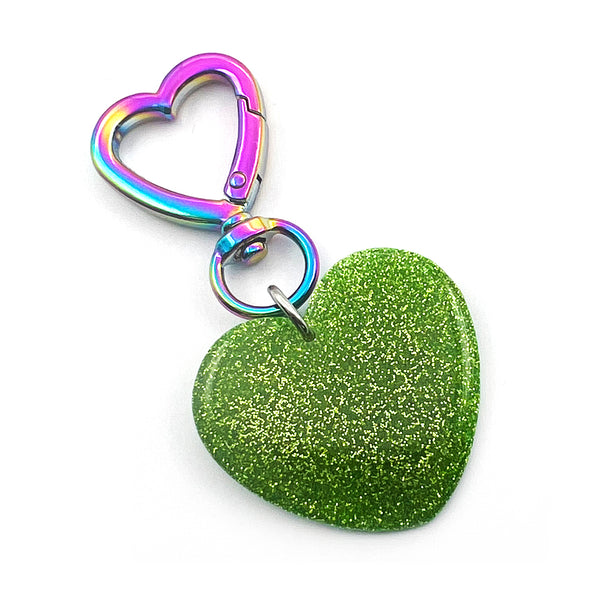 Ink + Resin · 'i heart you' Charm · 08