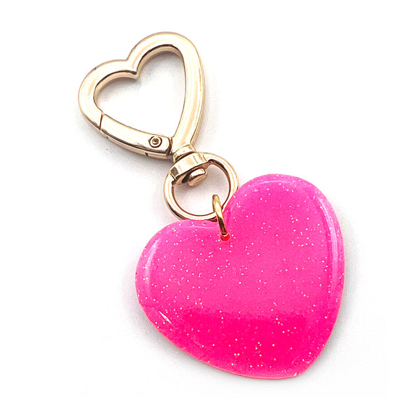 Ink + Resin · 'i heart you' Charm · 05