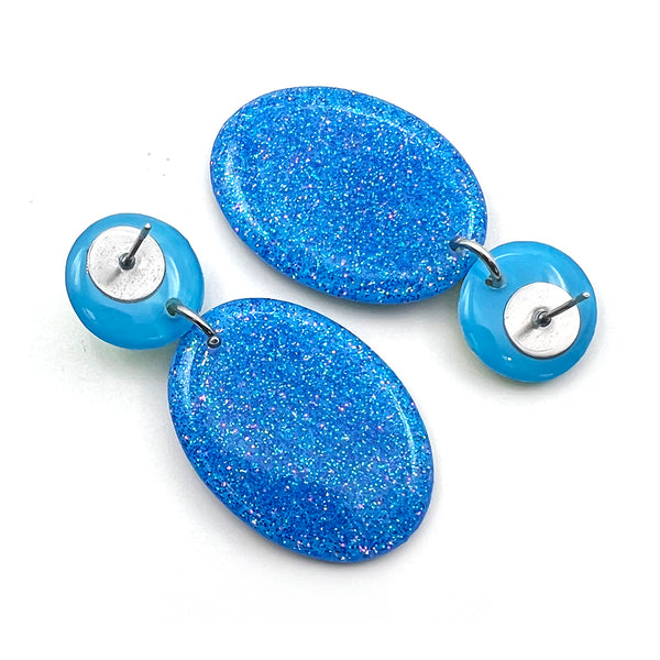 Ink + Resin Earring · Pippy · 09