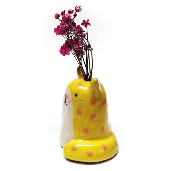 Mini Cat Vase · For Flowers or Whiskers · 101