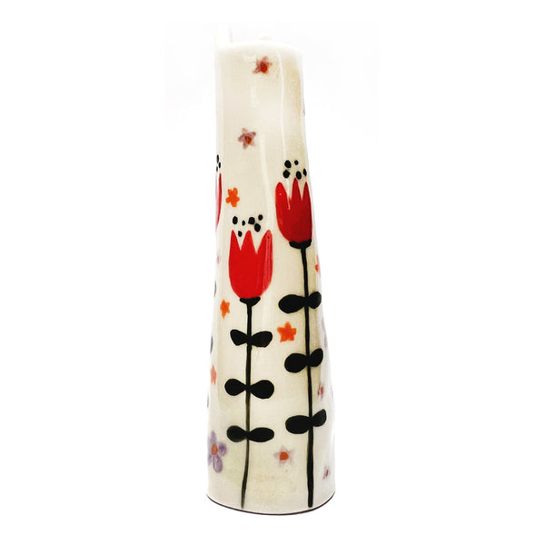 Tall Cat Vase · Tulip · 101