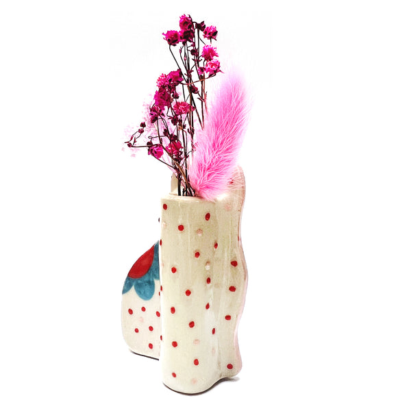 Paris Cat Vase · Pink · 101