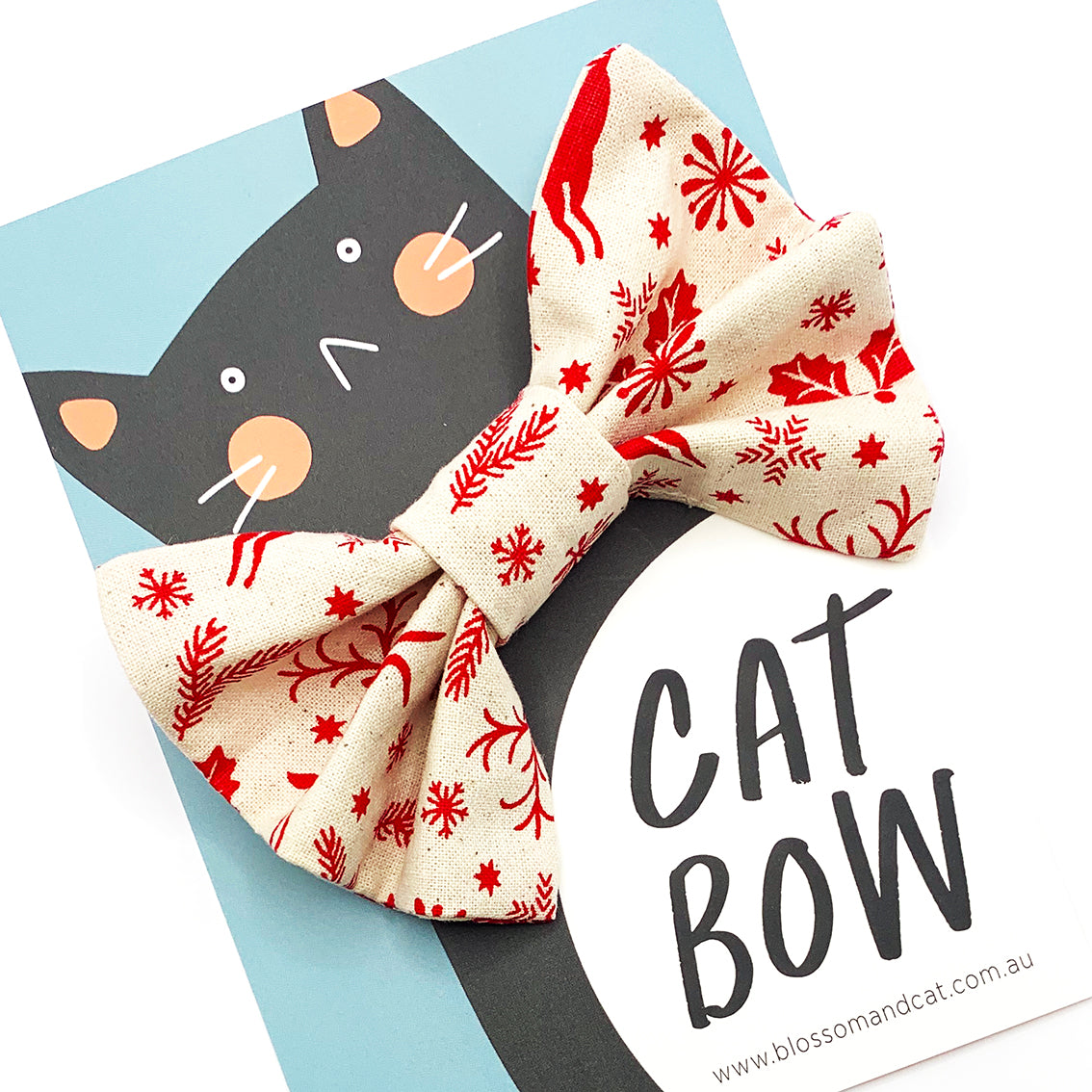 Cat Bow · For Collar · Festive