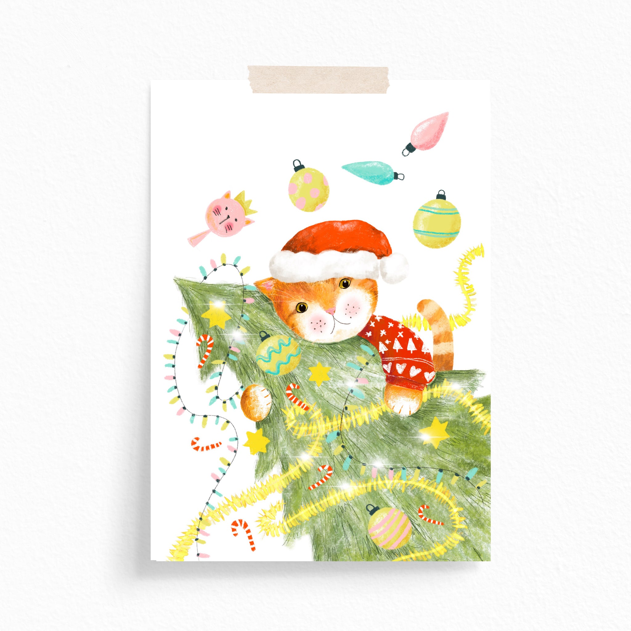 Christmas Greeting Card · The Tree
