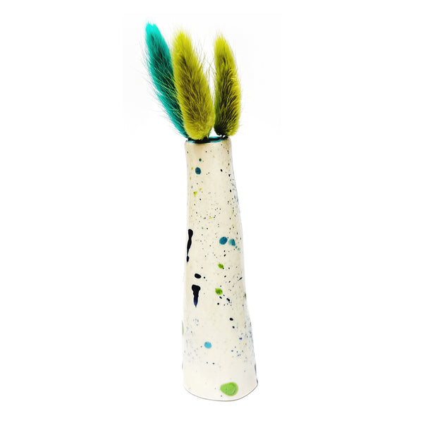 Organic Tall Vase · Speckle · 102