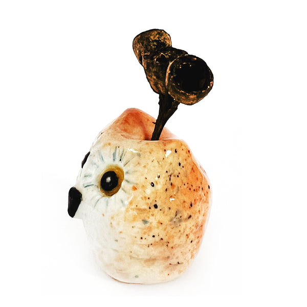Owlet Vase · Mini · Orange · 102