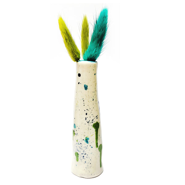 Organic Tall Vase · Speckle · 102