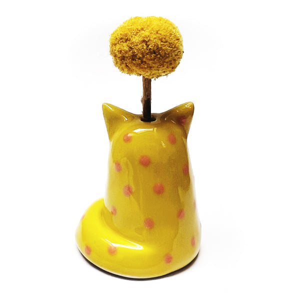 Mini Cat Vase · For Flowers or Whiskers · 102