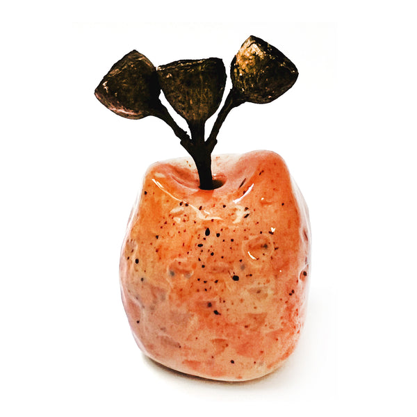 Owlet Vase · Mini · Orange · 102