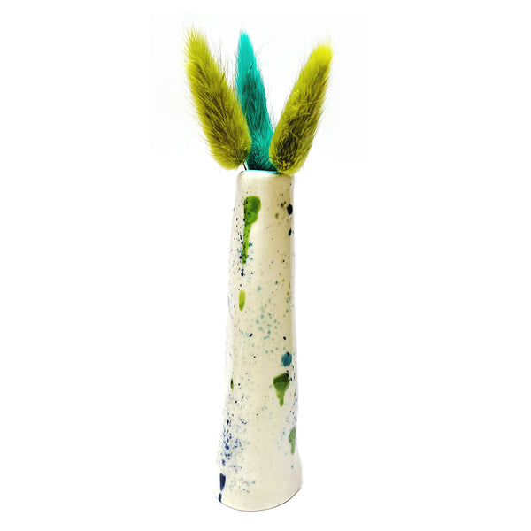 Organic Tall Vase · Speckle · 102