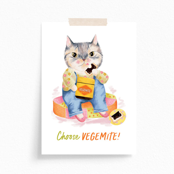 Greeting Card · Choose Vegemite