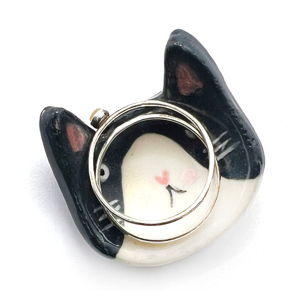 SECONDS · Tiny Cat Dish · Stonewear (read description)