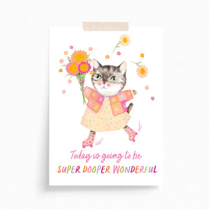 Greeting Card · Super Dooper Wonderful