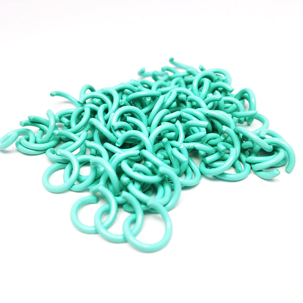 Jump Rings · Open · 8mm · Mix Colours · Approx 800 pairs