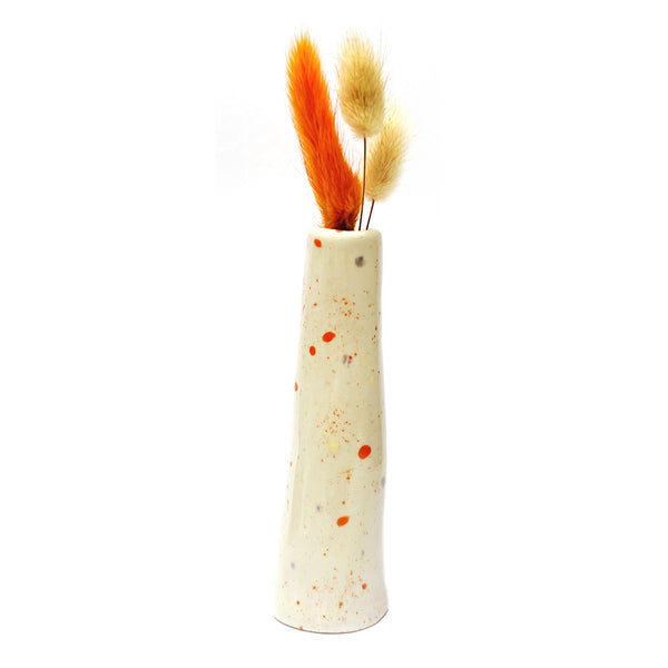 Organic Tall Vase · Speckle · 103