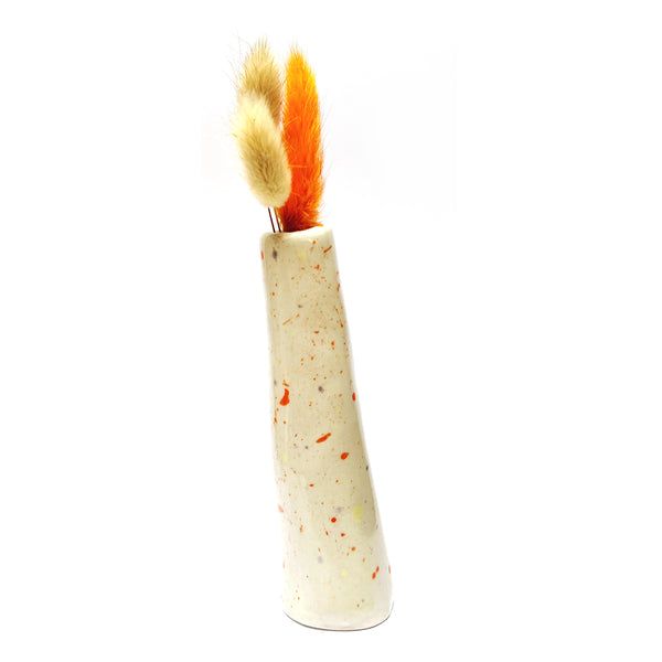 Organic Tall Vase · Speckle · 103