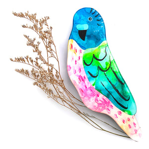 Budgie Wall Hanging · 04