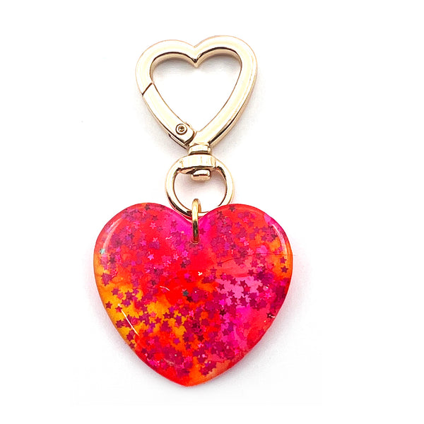 Ink + Resin · 'i heart you' Charm · 04