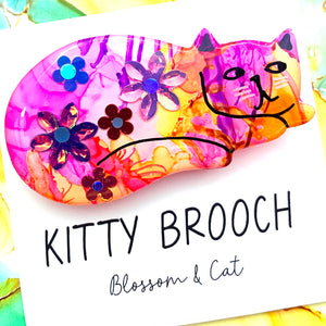 Kitty Brooch · Flora · 04