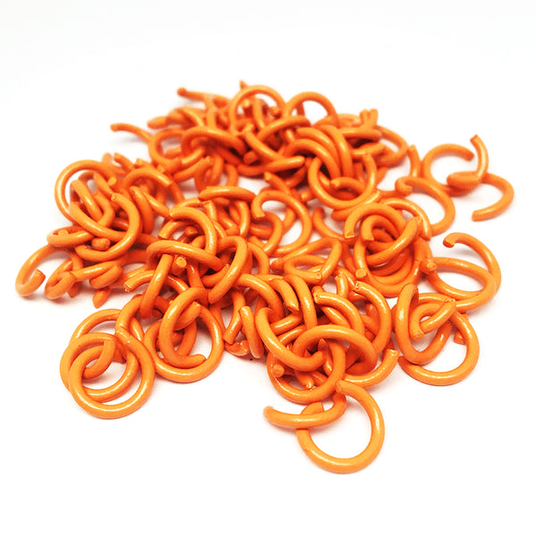 Jump Rings · Open · 8mm · Mix Colours · Approx 800 pairs