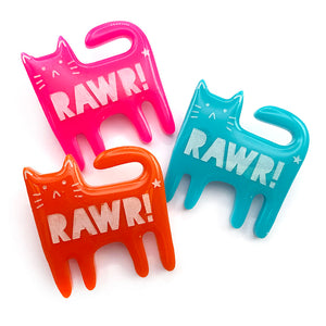 Kitty Brooch · RAWR!