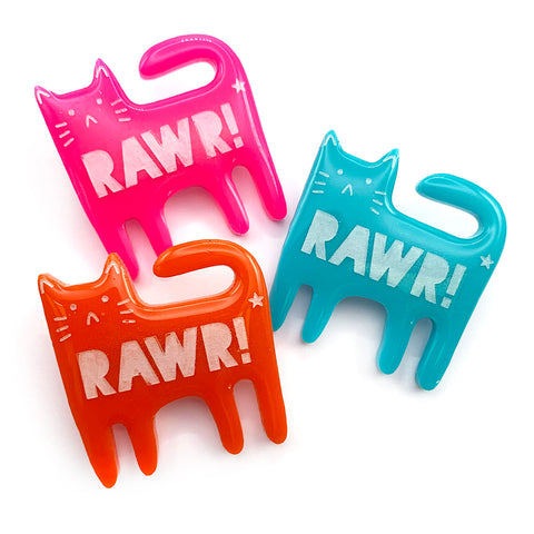 Kitty Brooch · RAWR!