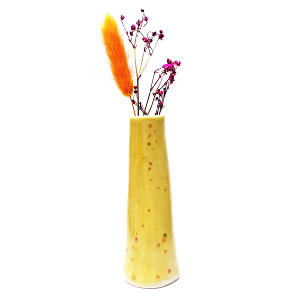 Organic Tall Vase · Yellow · 104