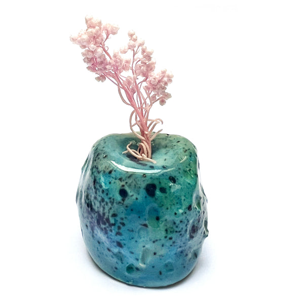 Owlet Vase · Mini · Blue · 104