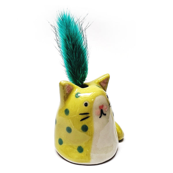Mini Cat Vase · For Flowers or Whiskers · 104