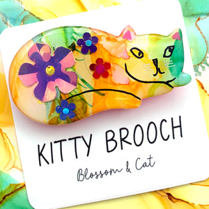 Kitty Brooch · Flora · 05