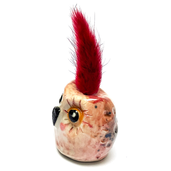 Owlet Vase · Mini · Apricot · 105
