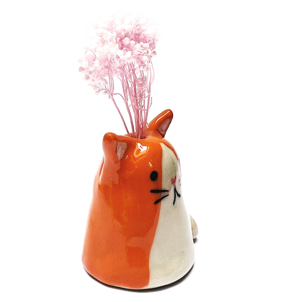 Mini Cat Vase · For Flowers or Whiskers · 105