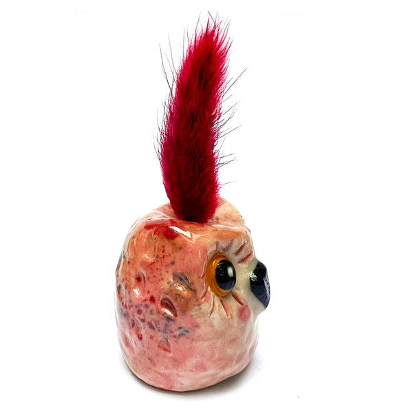 Owlet Vase · Mini · Apricot · 105