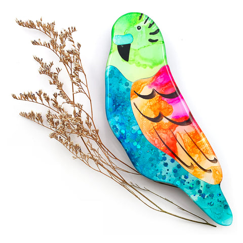 Budgie Wall Hanging · 06