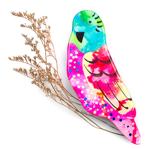 Budgie Wall Hanging · 07