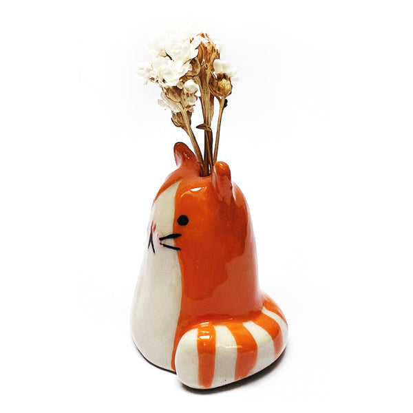 Mini Cat Vase · For Flowers or Whiskers · 107