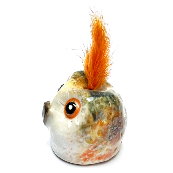 Owlet Vase · Mini · Mustard · 107