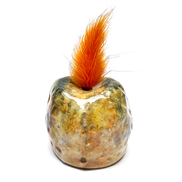 Owlet Vase · Mini · Mustard · 107