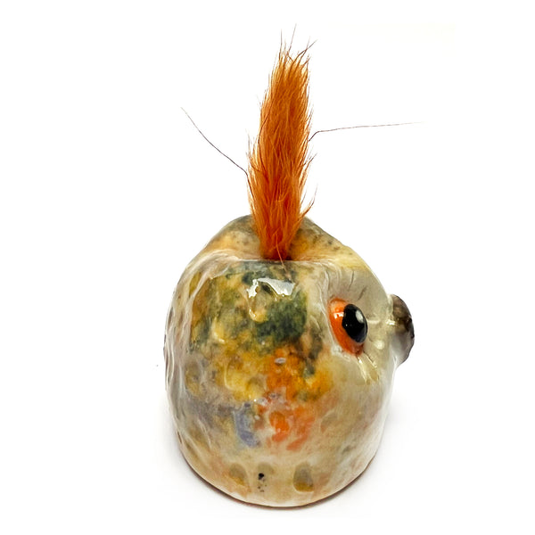 Owlet Vase · Mini · Mustard · 107