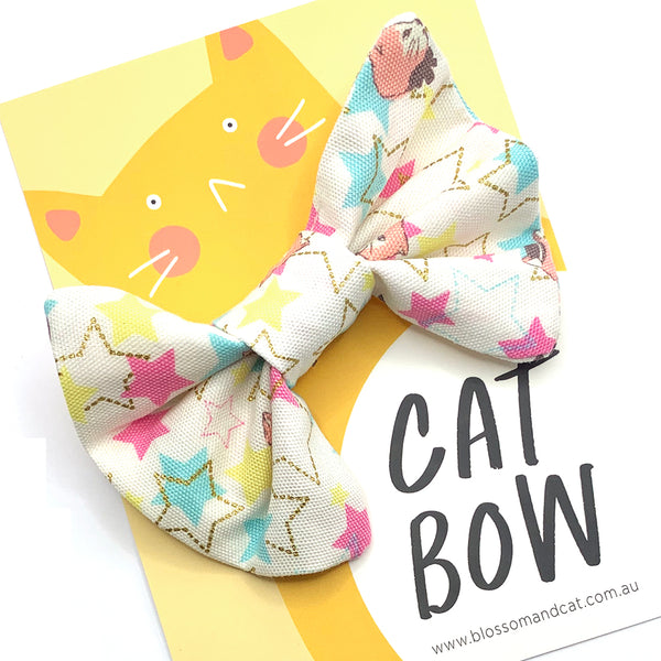 Cat Bow · For Collar · Stars