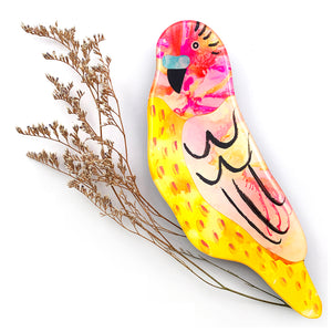 Budgie Wall Hanging · 08