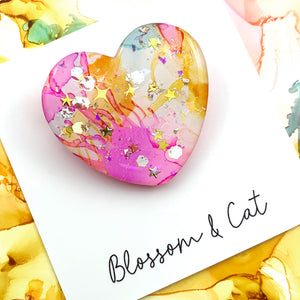 Heart Brooch · Mini · 08