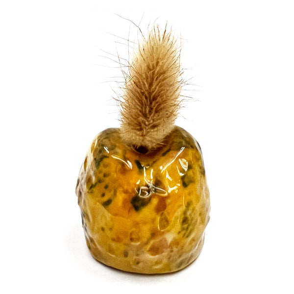 Owlet Vase · Mini · Mustard · 109