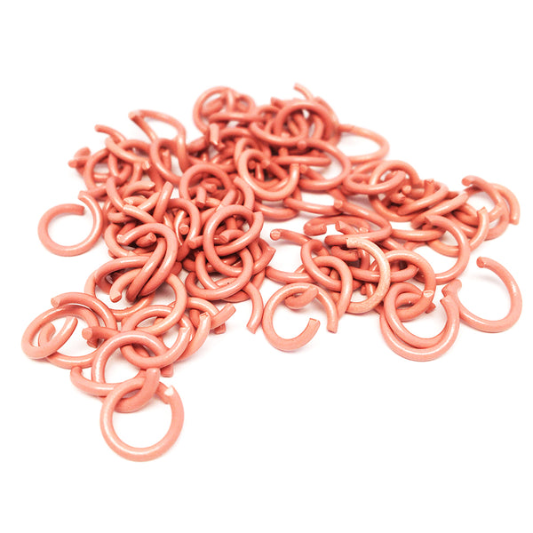 Jump Rings · Open · 8mm · Mix Colours · Approx 800 pairs