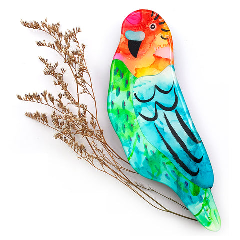Budgie Wall Hanging · 10