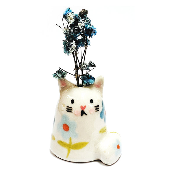 SECONDS · Mini Cat Vase · For Flowers or Whiskers · 110 (read description)