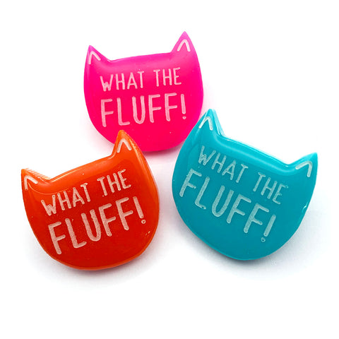 Kitty Brooch · What The Fluff