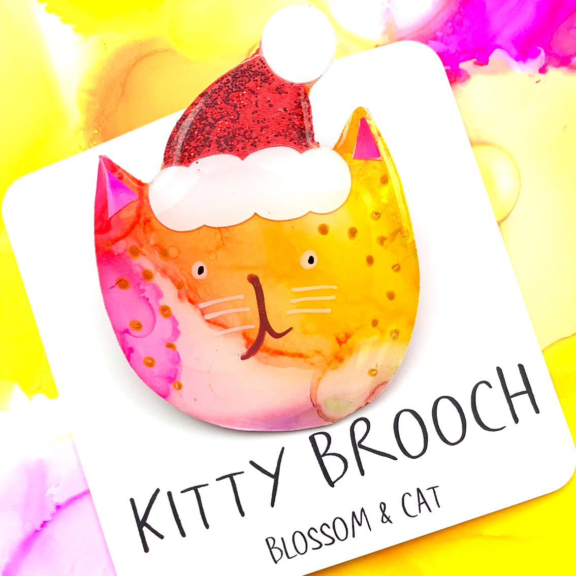 Kitty Brooch · Santa Paws · 11